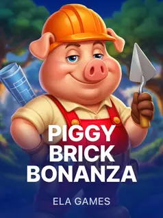 Piggy Brick Bonanza Slot mit Schweinen und Ziegelstein-Features